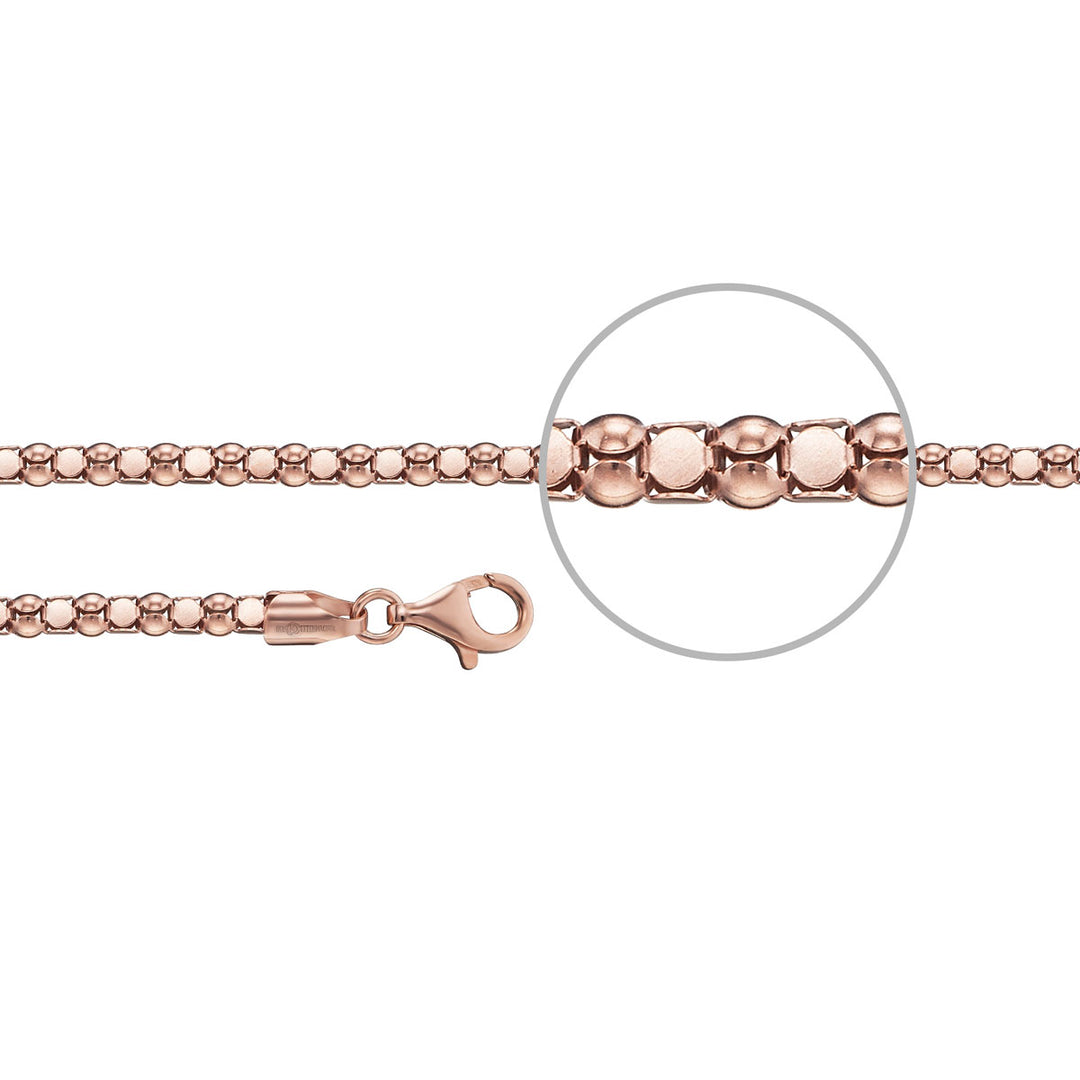 Der Kettenmacher Koreanerarmband Alternata Rotgold