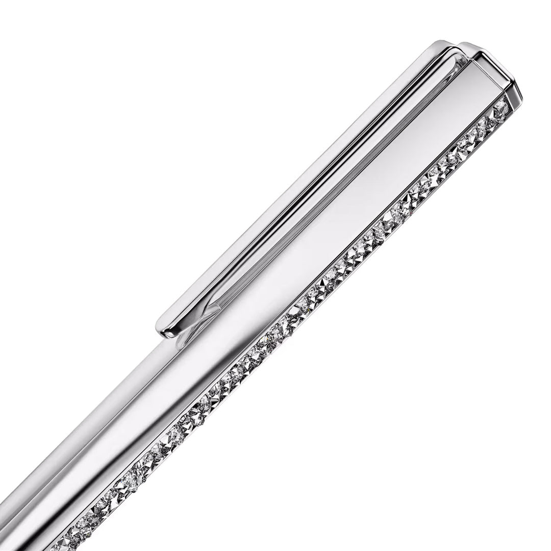 Swarovski Shimmer Kugelschreiber Silberfarben Verchromt - 5668056
