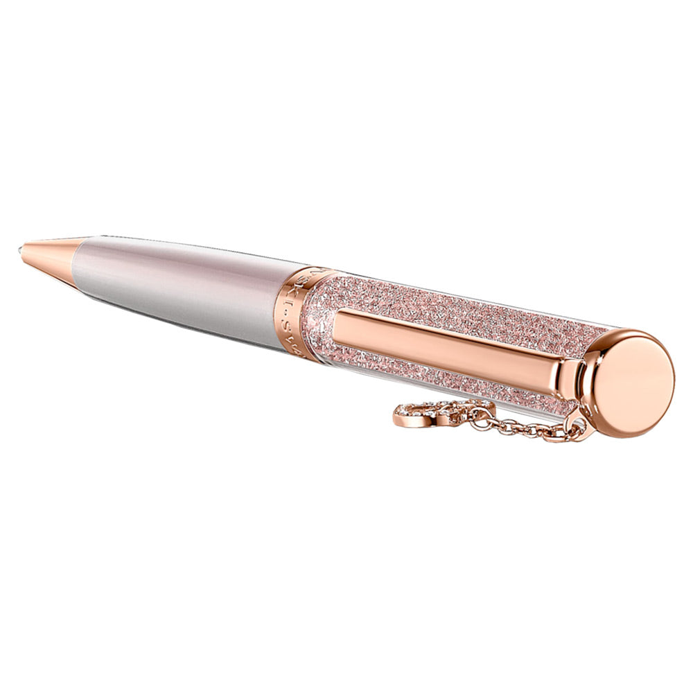 Swarovski Crystalline Kugelschreiber Herz Roséfarben Rosa lackiert Roségold Legierungsschicht - 5527536