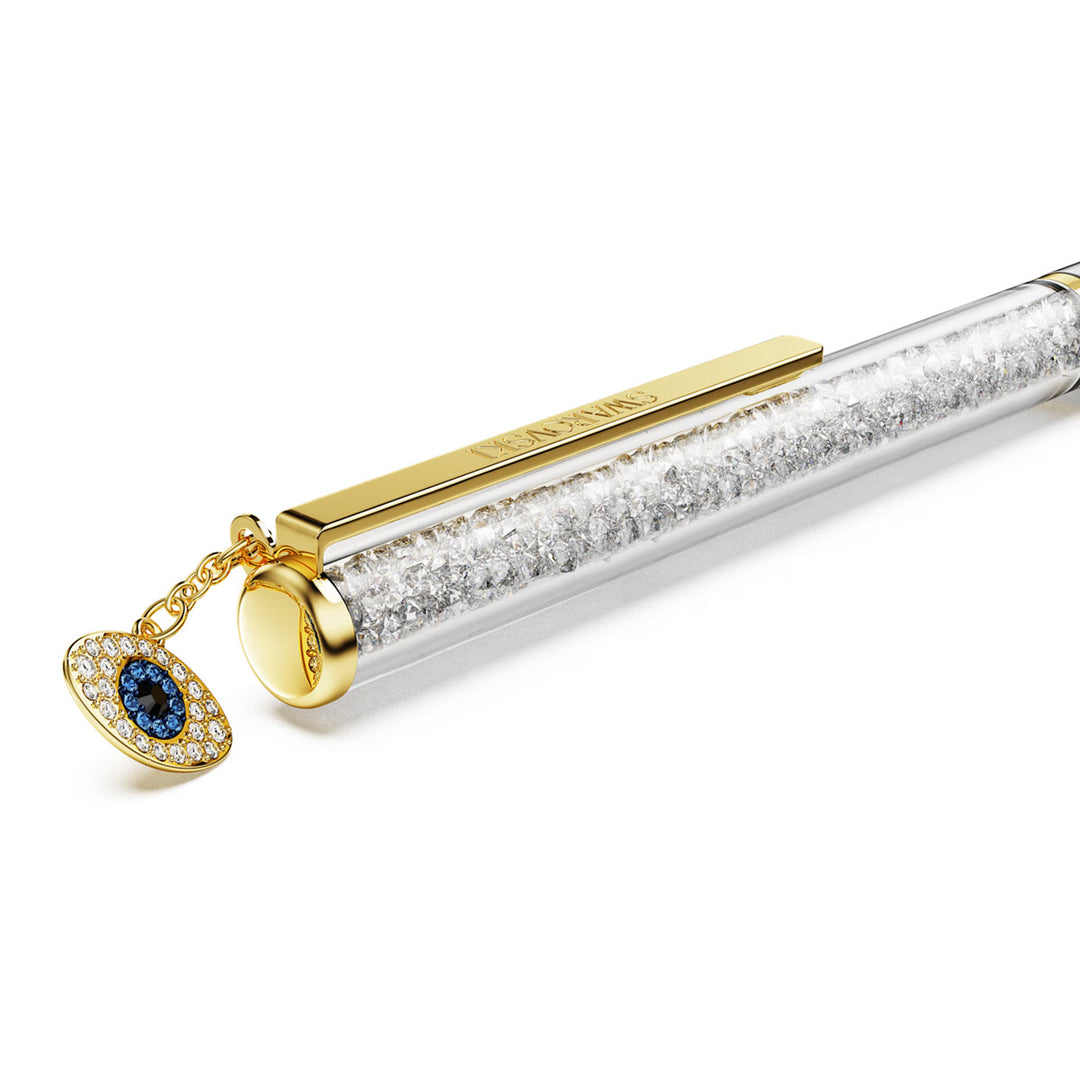 Swarovski Crystalline Kugelschreiber Böser Blick Goldfarben Metallmix - 5728729