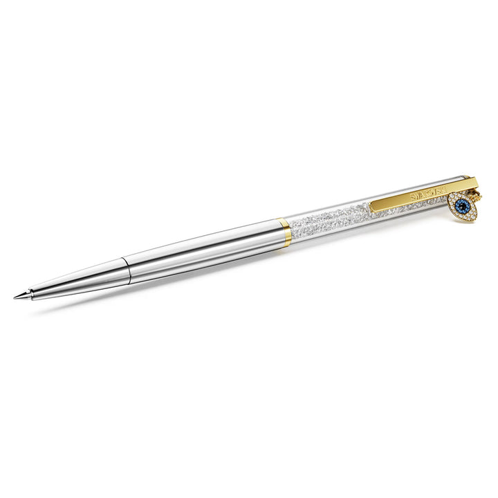 Swarovski Crystalline Ballpoint Pen Evil eye Gold tone Mixed metal finish - 5728729