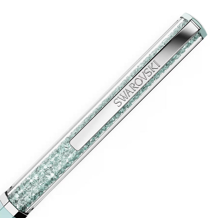 Swarovski Crystalline Kugelschreiber Blau lackiert Verchromt - 5760216