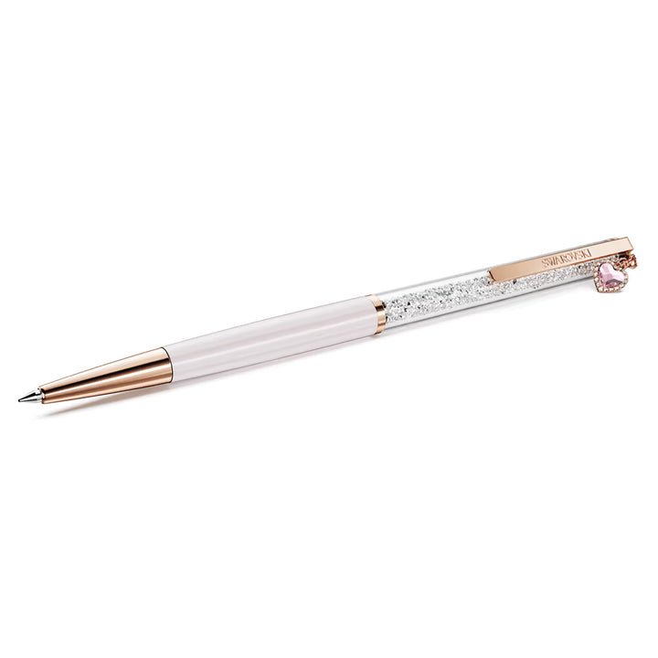 Swarovski Crystalline Ballpoint Pen Heart Pink Pink lacquered Rose gold tone plated - 5721535