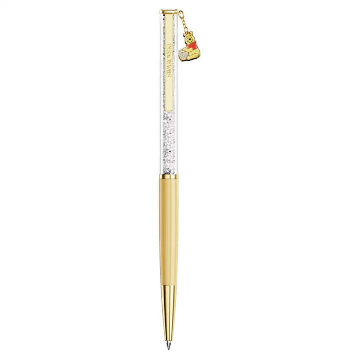 Swarovski Crystalline Kugelschreiber Pu der Bär Gelb lackiert Goldlegierungsschicht - 5742784