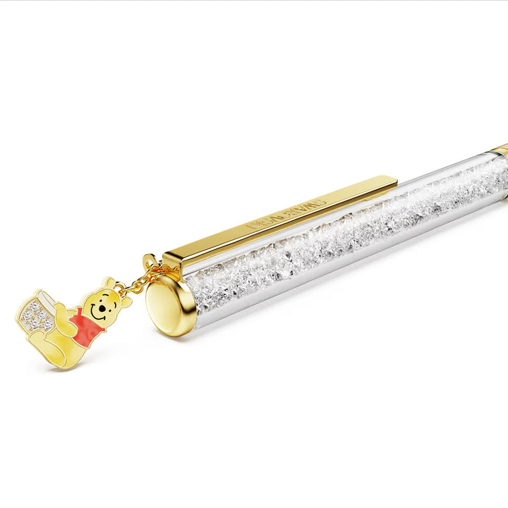 Swarovski Crystalline Kugelschreiber Pu der Bär Gelb lackiert Goldlegierungsschicht - 5742784