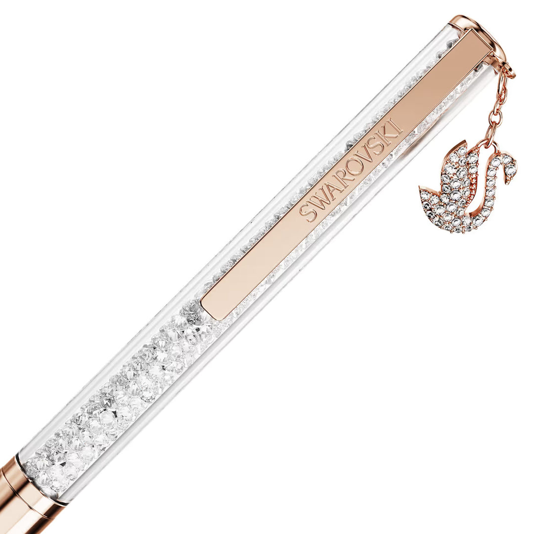 Swarovski Crystalline Kugelschreiber Schwan Roségold Legierungsschicht - 5714959