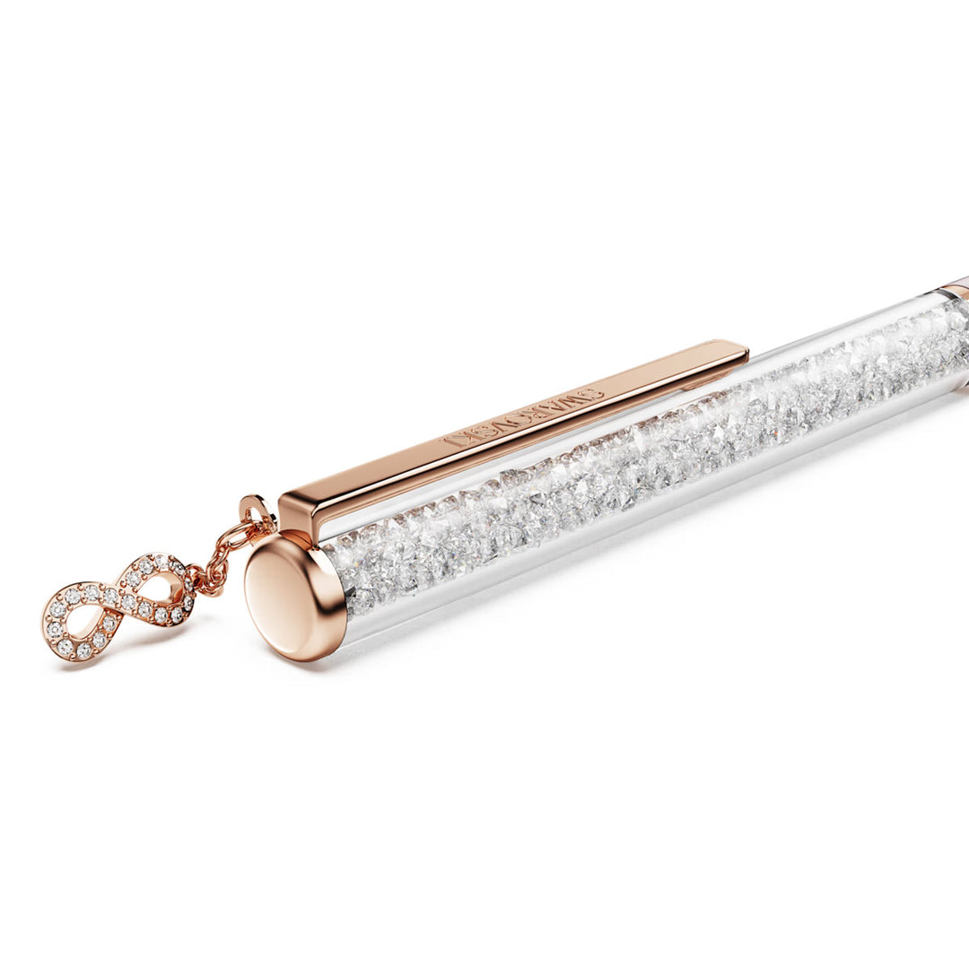Swarovski Crystalline Kugelschreiber Unendlichkeit Rosa lackiert Roségold Legierungsschicht5728731