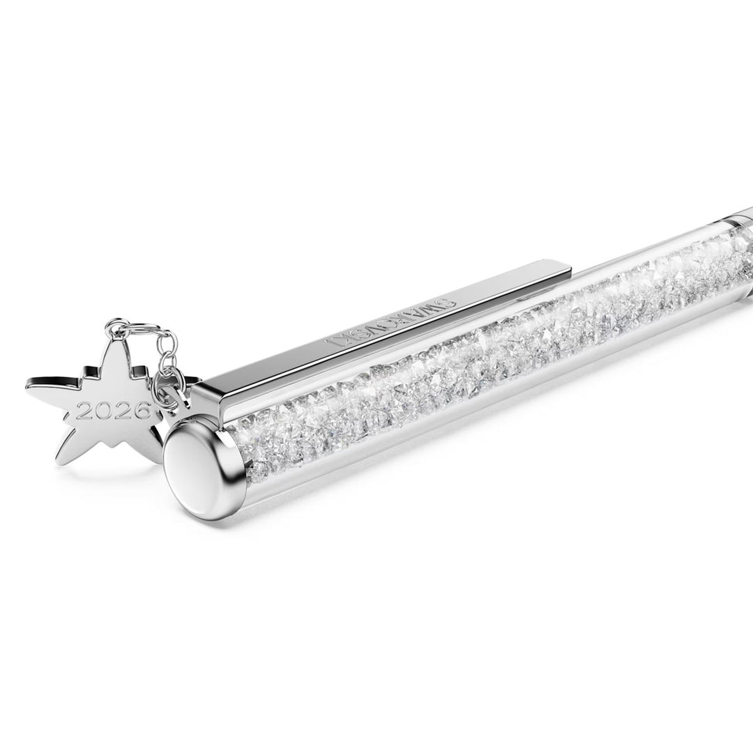 Swarovski Crystalline Kugelschreiber Weiss lackiert verchromt - 5717136
