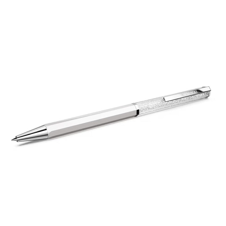 Swarovski Crystalline Ballpoint Pen White lacquered chrome plated - 5760217