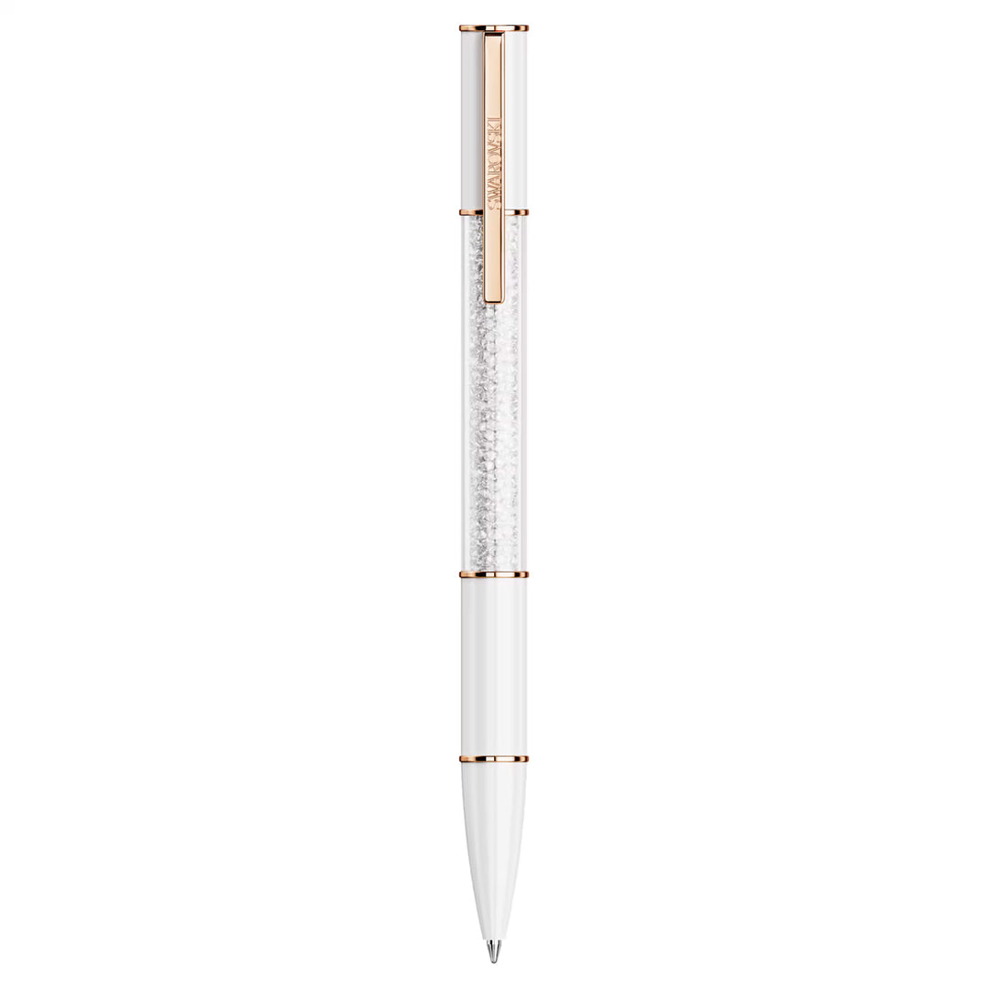 Swarovski Crystalline Kugelschreiber Weiss Roségold Legierungsschicht - 5694174