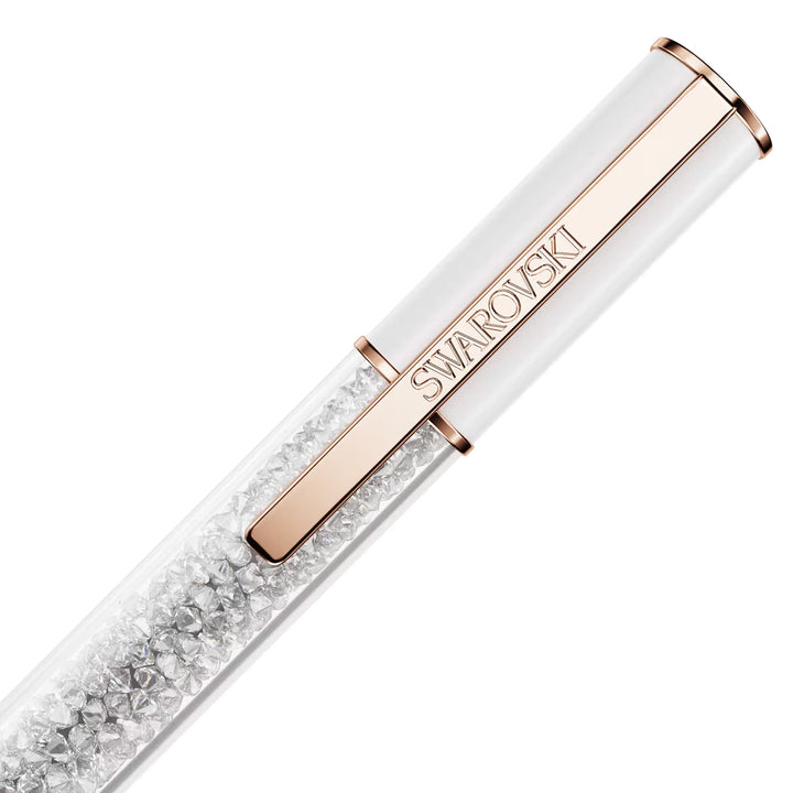 Swarovski Crystalline Kugelschreiber Weiss Roségold Legierungsschicht - 5694174