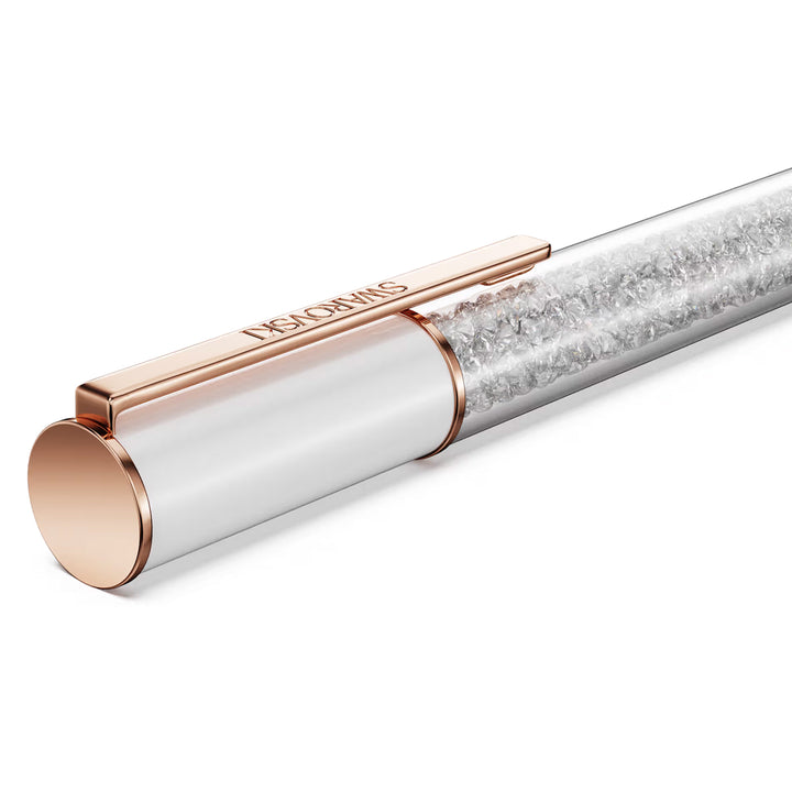 Swarovski Crystalline Kugelschreiber Weiss Roségold Legierungsschicht - 5694174