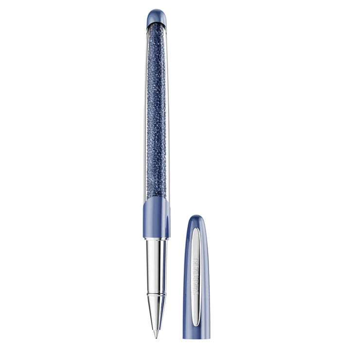 Swarovski Crystalline Tintenroller Blau Verchromt - 5717138