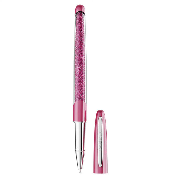 Swarovski Crystalline Tintenroller Rosa Verchromt - 5717141