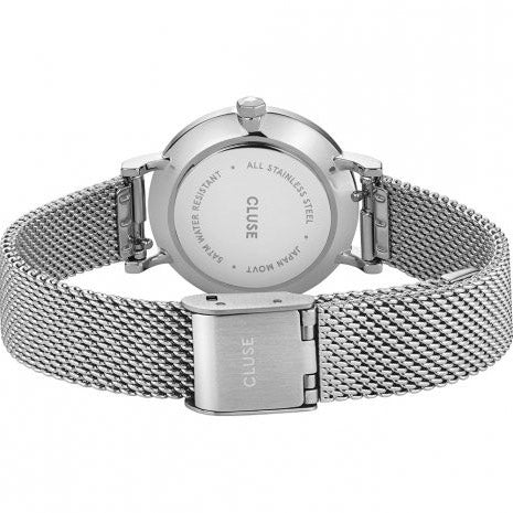 Cluse Boho Chic Petite Mesh Silver - CW0101211007