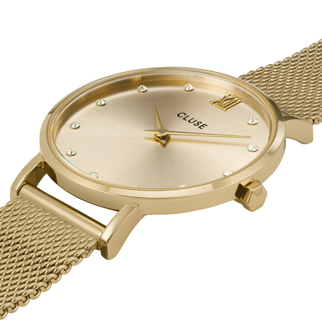 Cluse Minuit Mesh Gold - CW10204