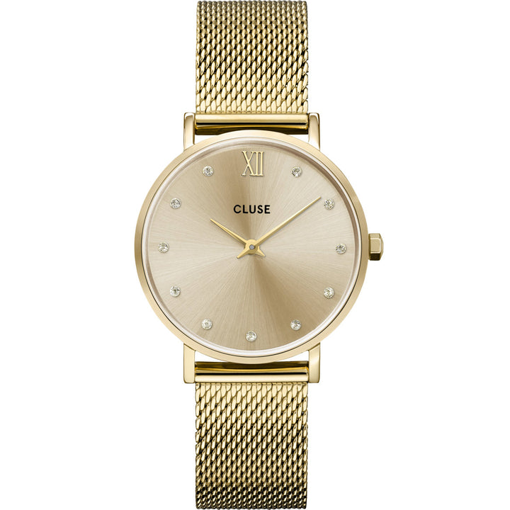 Cluse Minuit Mesh Gold - CW10204