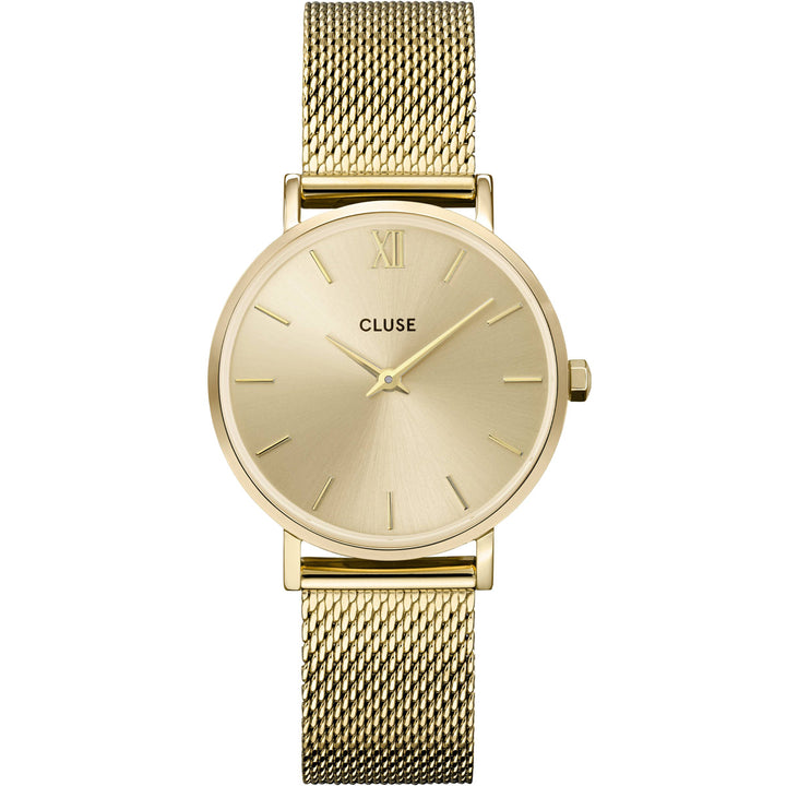 Cluse Minuit Mesh Gold - CW10208