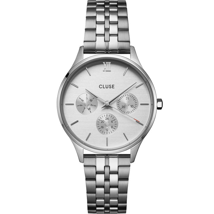 Cluse Minuit Multifunction Silver - CW10703