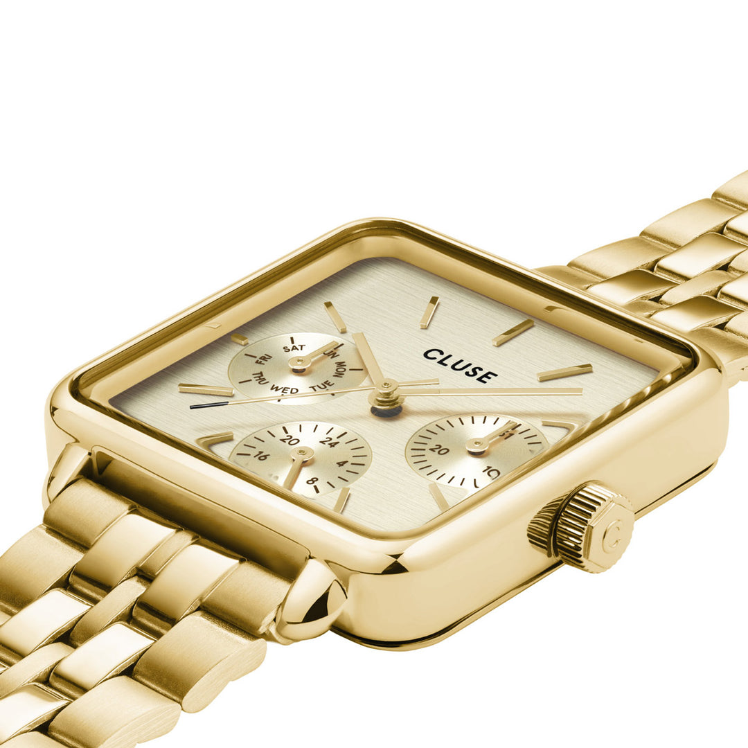 Cluse La Tétragone Multifunction Gold - CW13801