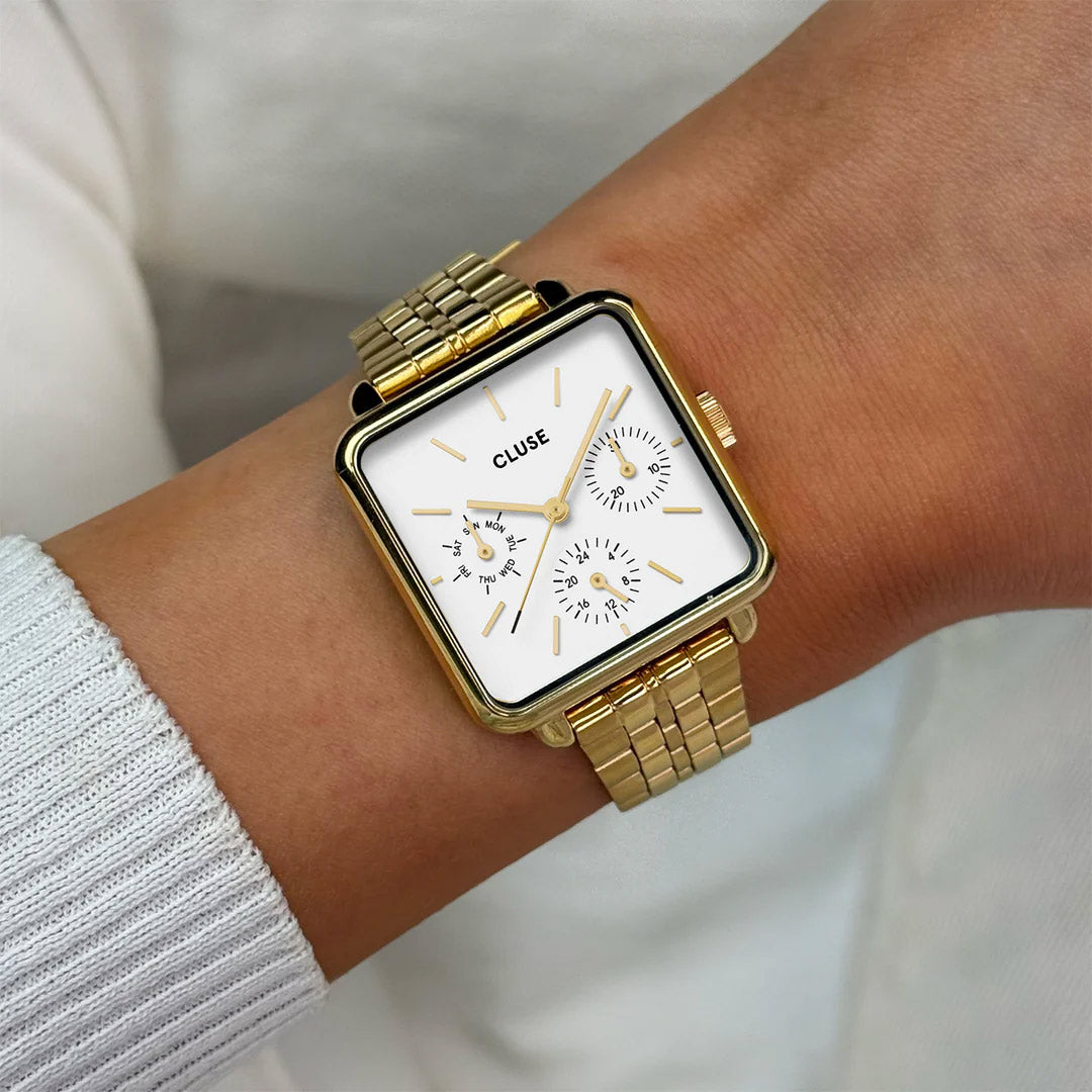 Cluse La Tétragone Multifunction Gold - CW13804