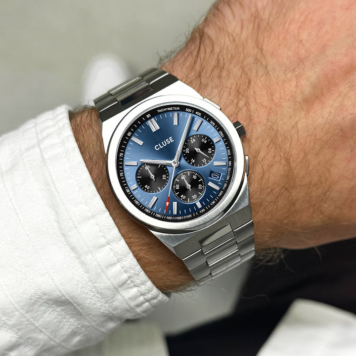 Cluse Vigoureux Chrono Silver - CW20805
