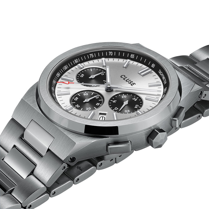 Cluse Vigoureux Chrono Silver - CW20806