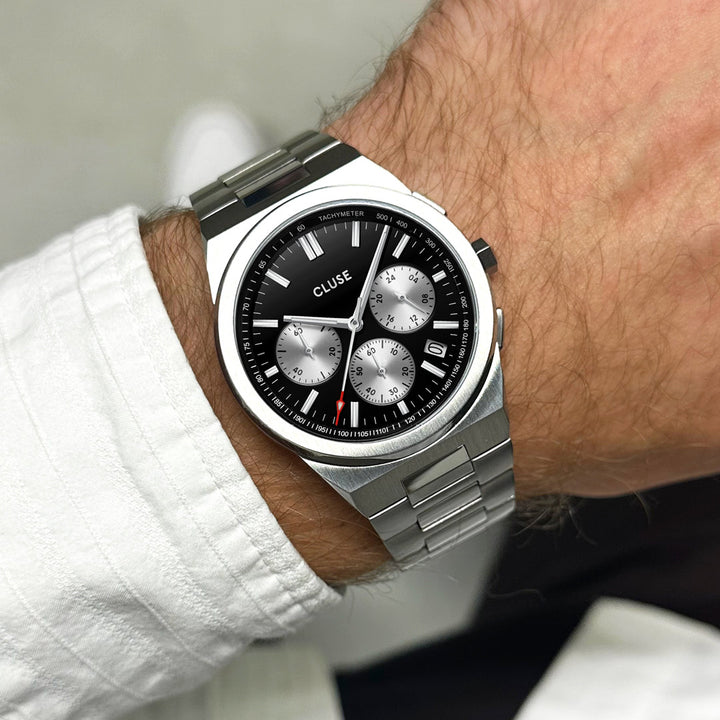 Cluse Vigoureux Chrono Silver - CW20807