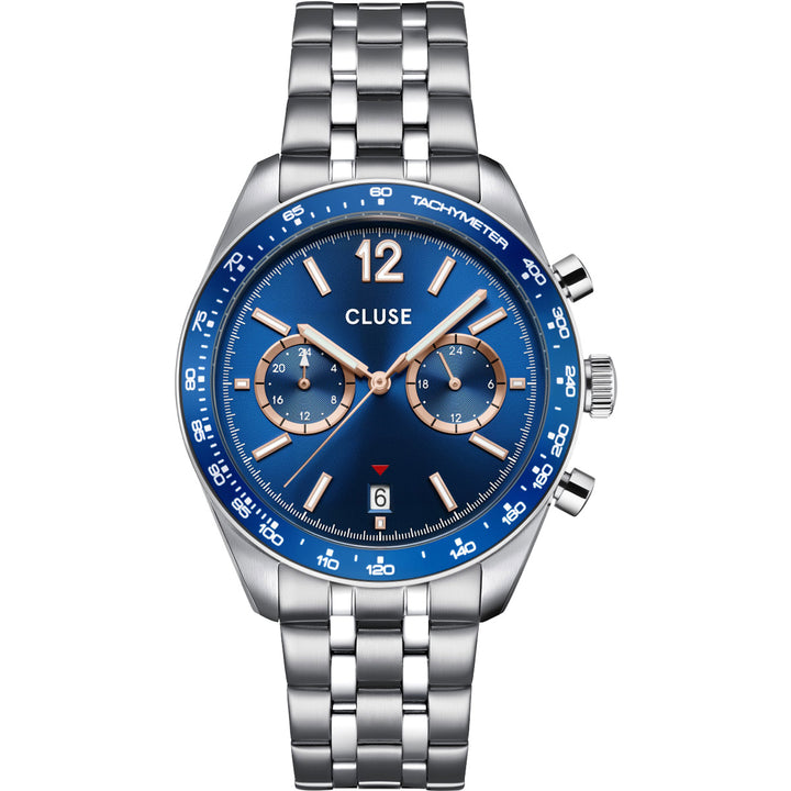 Cluse Aravis Dual Time Silver - CW25601