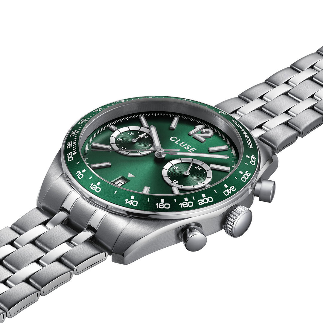 Cluse Aravis Dual Time Silver - CW25602