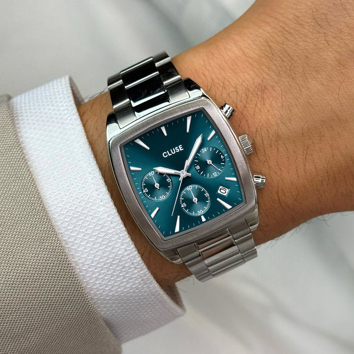 Cluse Quartaut Chrono Silver - CW52001