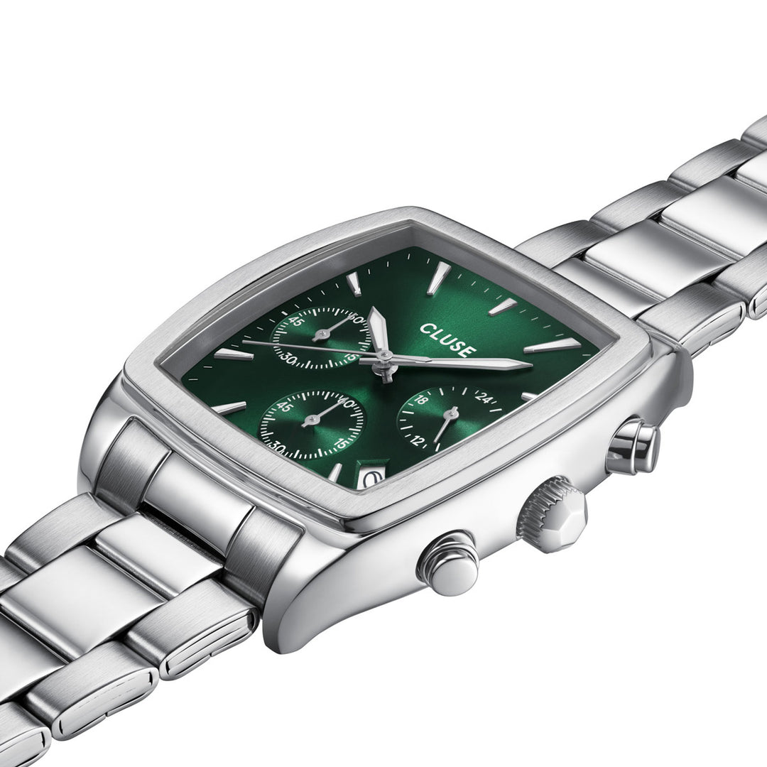 Cluse Quartaut Chrono Silver - CW52002