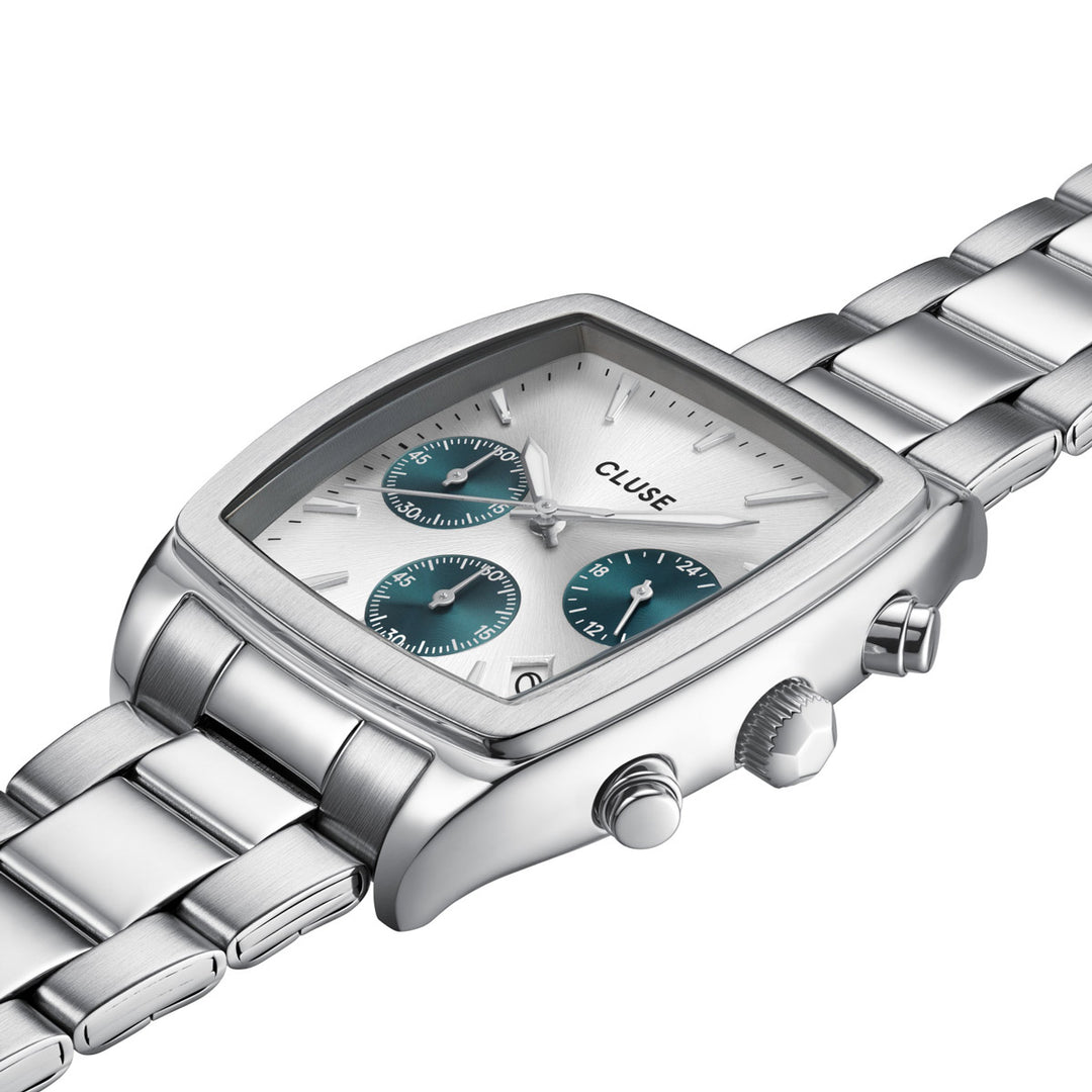 Cluse Quartaut Chrono Silver - CW52003