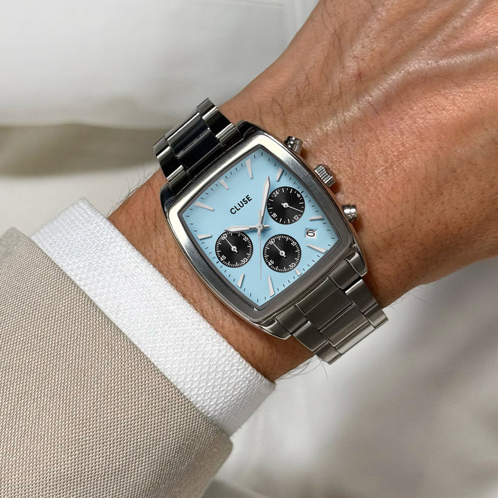 Cluse Quartaut Chrono Silver - CW52005