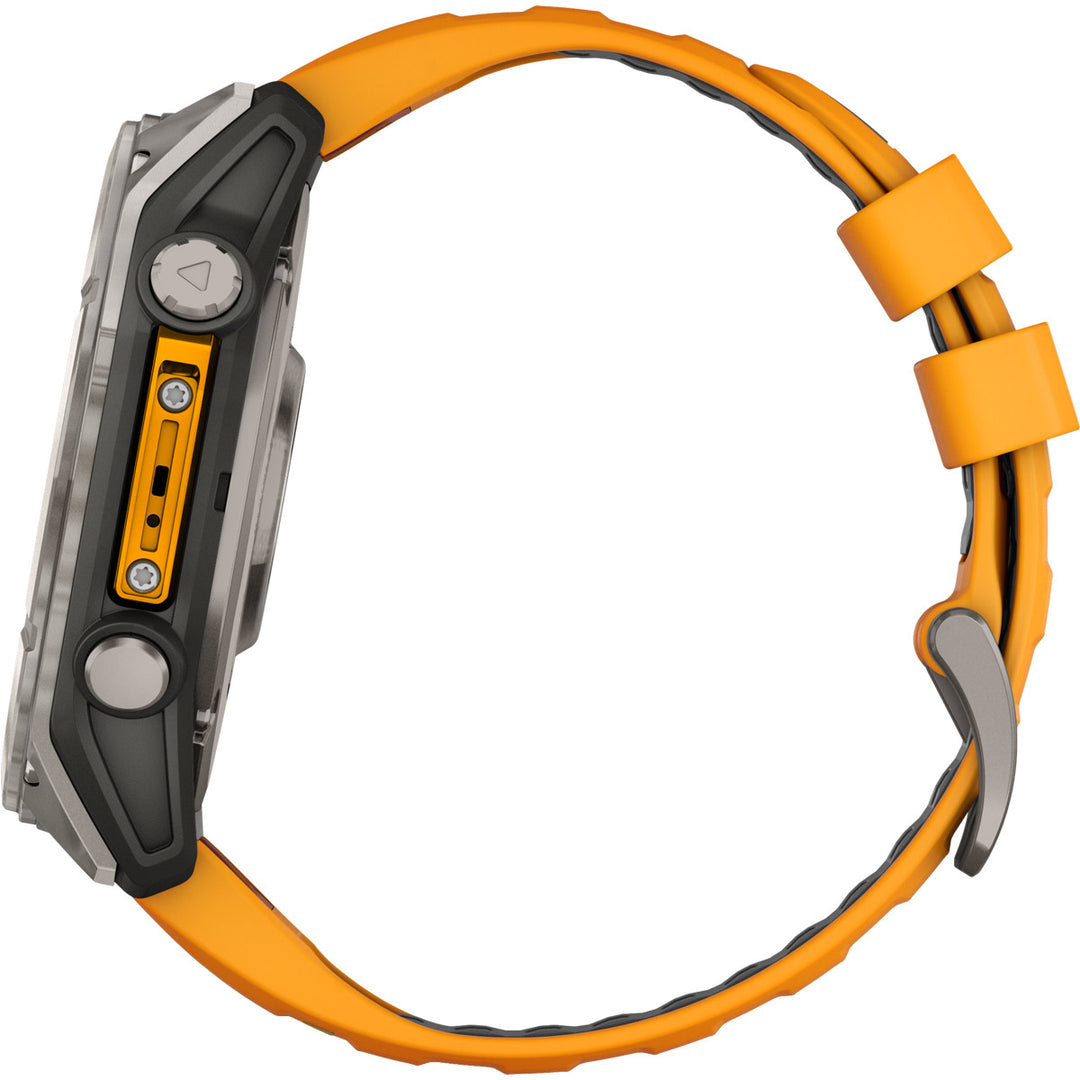 Garmin Fenix 8 Amoled Sapphire Titanium Orange Spark (51 mm) - 010-02905-11