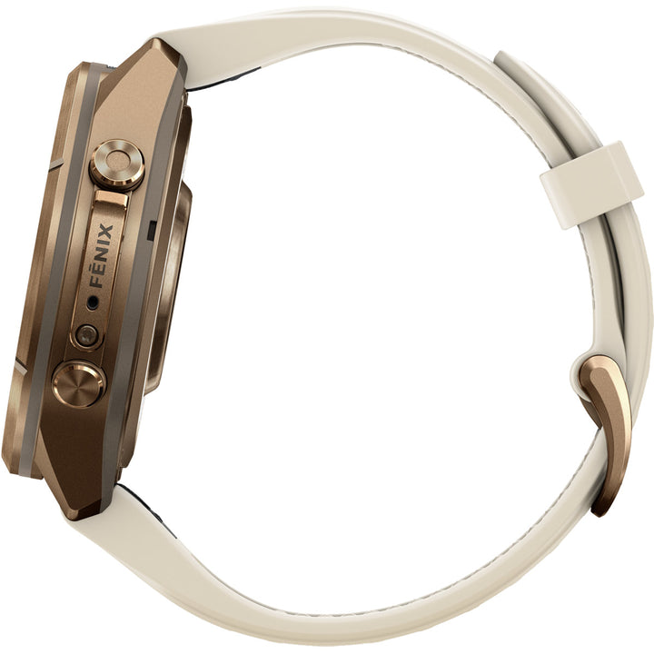 Garmin Fenix 9 Pro inReach Amoled Autumn Gold Titanium Cream (43 mm) - 010-04335-21