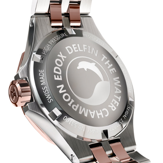Edox Delfin Diver Date Lady - 53100 357RM NANRND