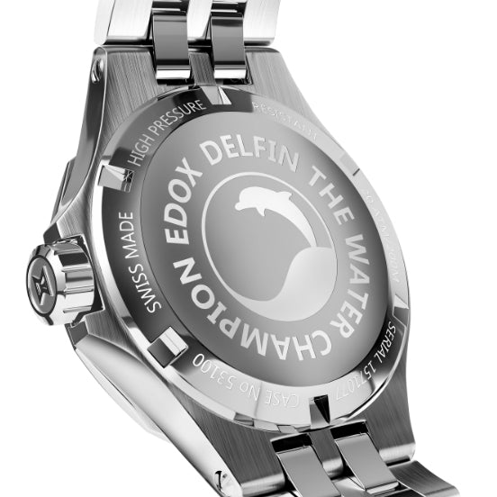 Edox Delfin Diver Date Lady - 53100 3M NANND