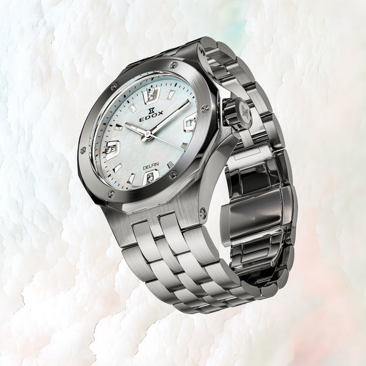 Edox Delfin Diver Date Lady - 53100 3M NAND