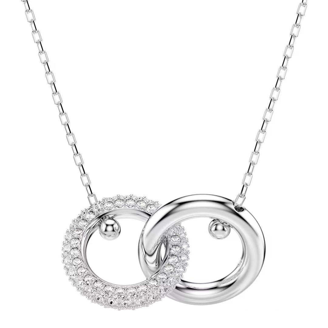 Swarovski Dextera Halskette Verschlungener Reif Weiss - 5670251