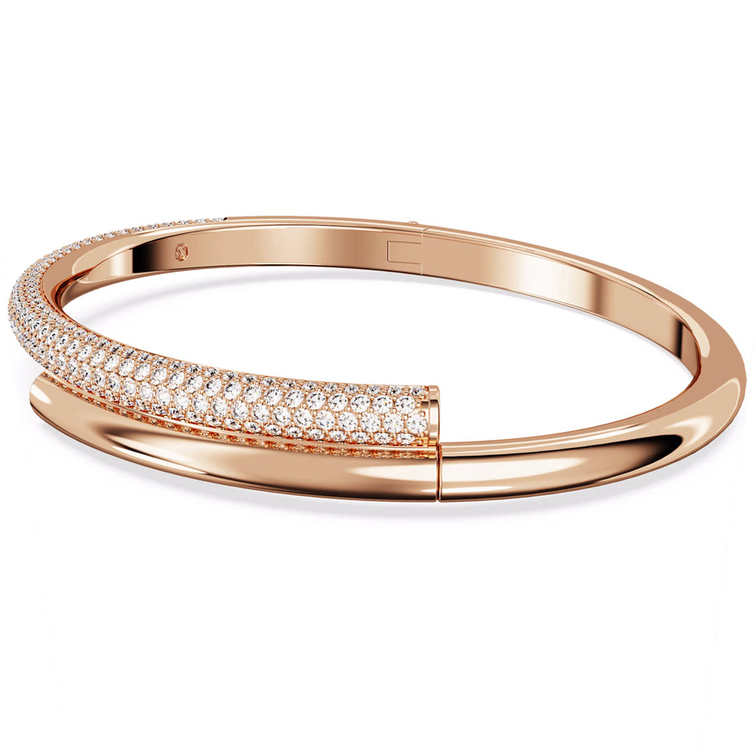 Swarovski Dextera Armreif Magnetischer Verschluss Weiss Roségold Legierungsschicht