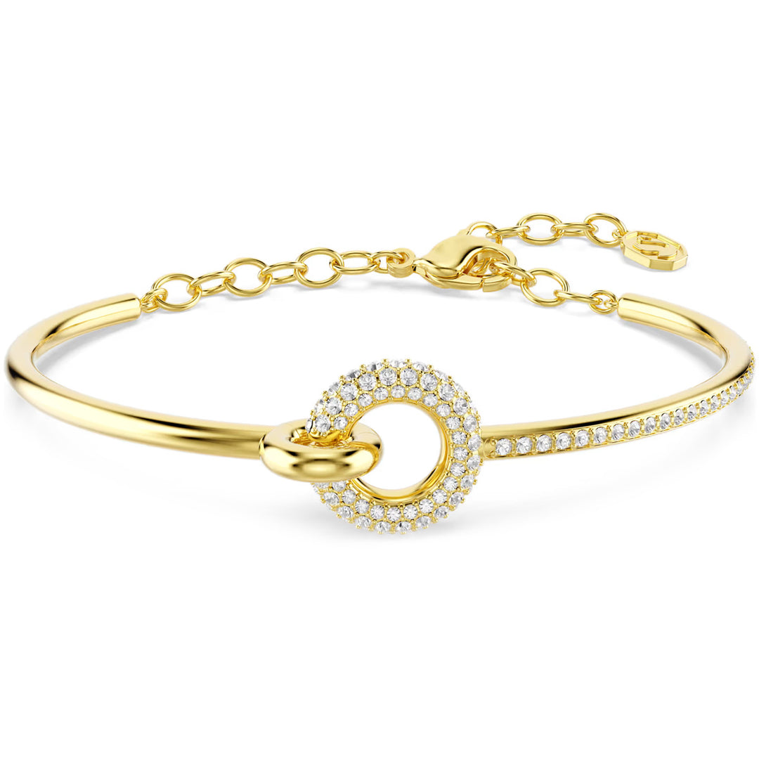 Swarovski Dextera Bangle Round cut White Gold tone plated - 5743568