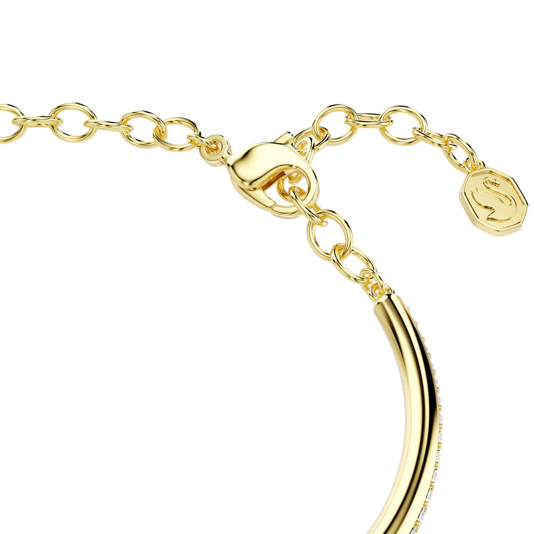 Swarovski Dextera Armreif Rundschliff Weiss Goldlegierungsschicht - 5743568