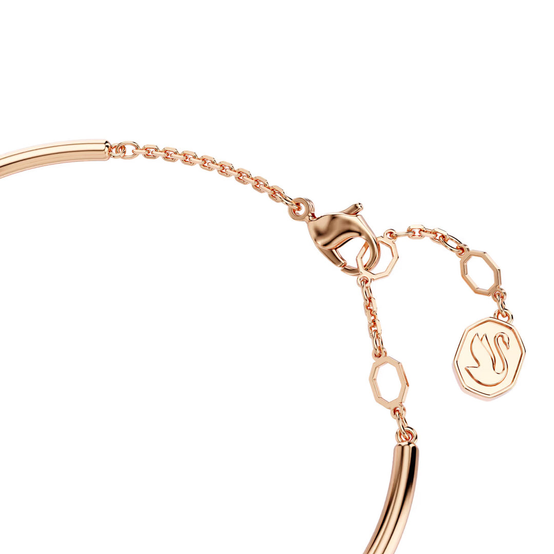 Swarovski Dextera Armreif Rundschliff Weiss Roségold - 5692259