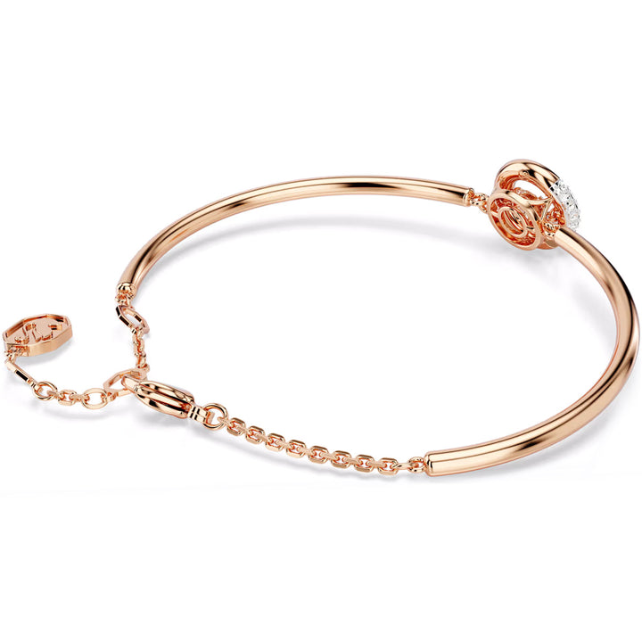 Swarovski Dextera Armreif Rundschliff Weiss Roségold - 5692259