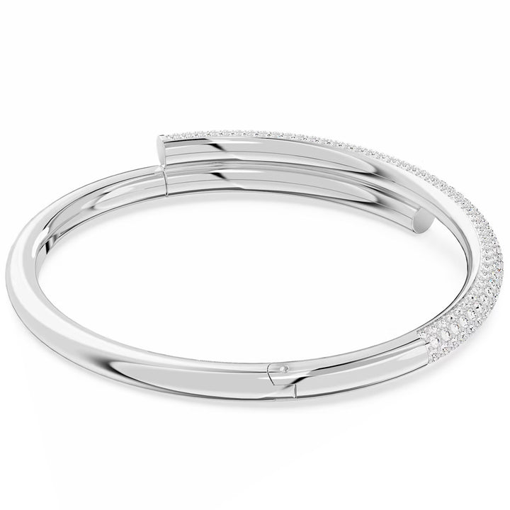 Swarovski Dextera Armreif Magnetischer Verschluss Weiss Rhodiniert