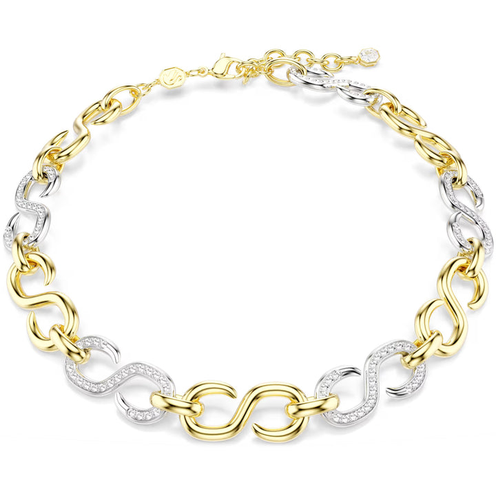 Swarovski Collier Dextera Taille Ronde Chaîne Blanc Finition mix de métal - 5741795