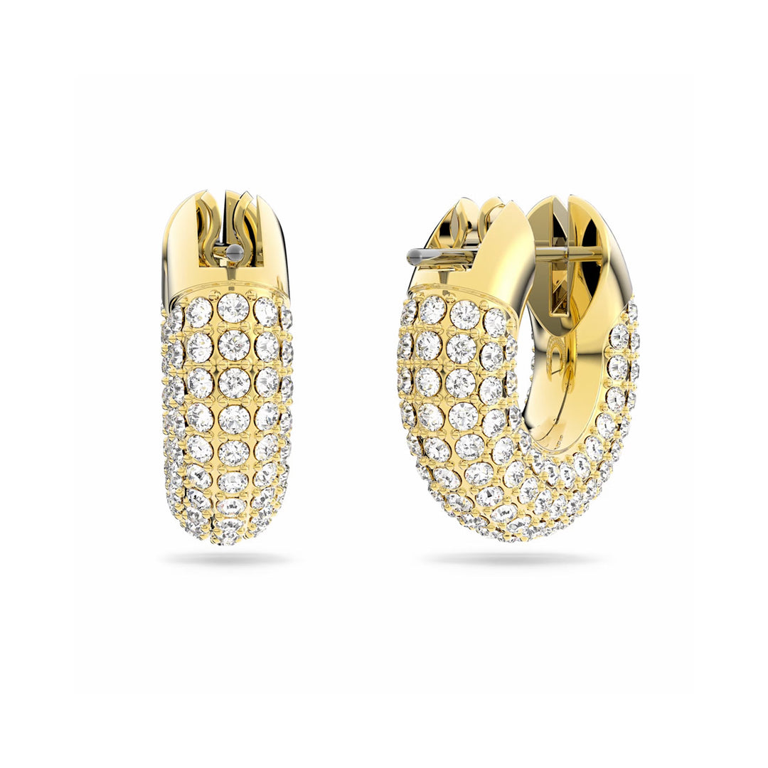 Swarovski Dextera Kreolen Klein Weiss Goldlegierungsschicht - 5636530