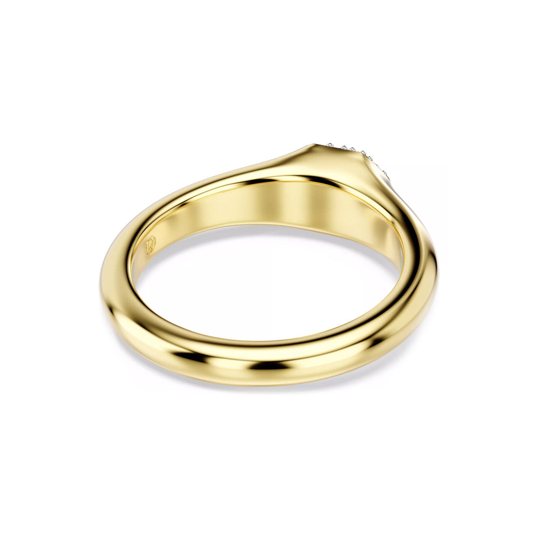 Swarovski Dextera Ring Verschiedene Schliffe Weiss Goldlegierungsschicht