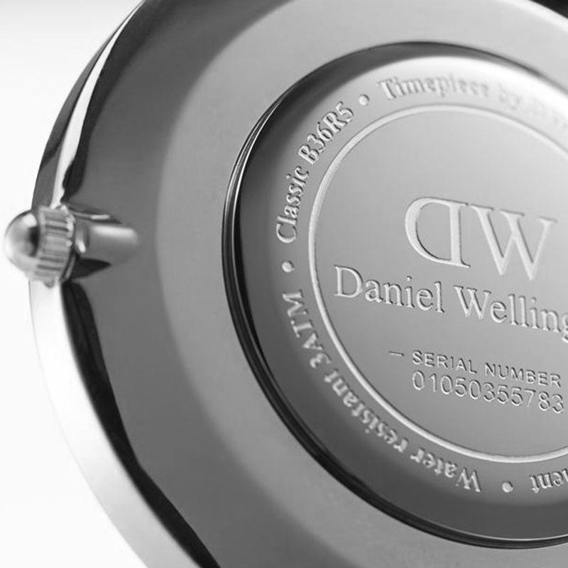 Daniel Wellington Classic Black Sheffield Silver
